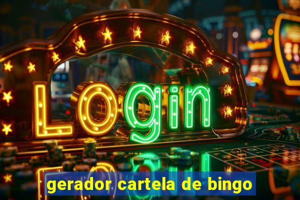 gerador cartela de bingo